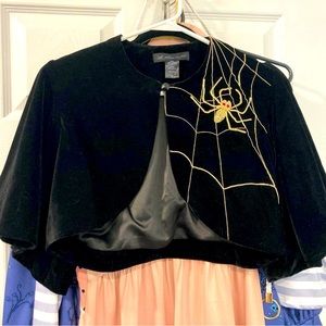 La Femme En Noir A Spider’s Kiss Bolero Size Medium Velvet